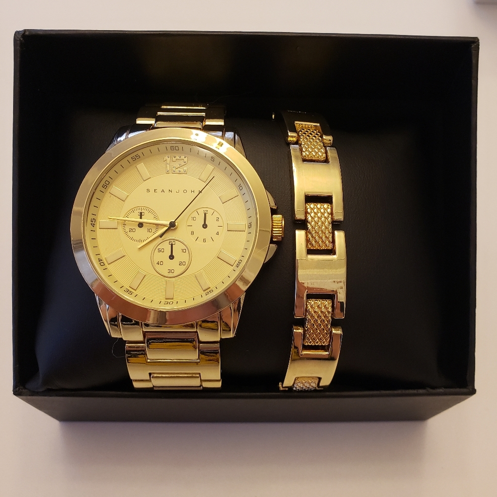 Mens Sean John watch set